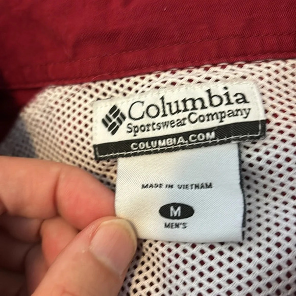 Columbia PFG University of Alabama men’s red long sleeve button down shirt - Picture 12 of 13